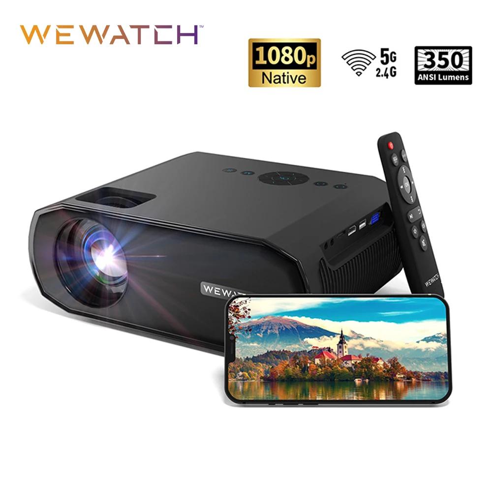 WEWATCH V50  5G  , Ƽ 1080P FHD 350 ANSI  ޴ LED ,  ũ ̷ Ȩ ó׸